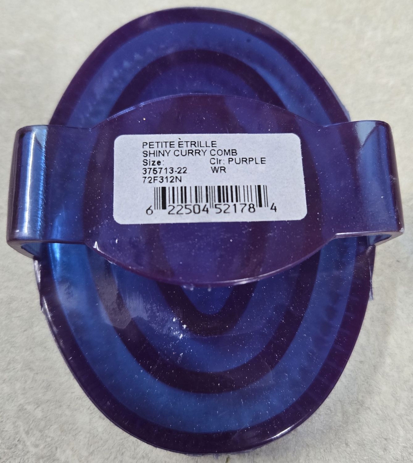 Shiny Curry Comb-Small, Purple