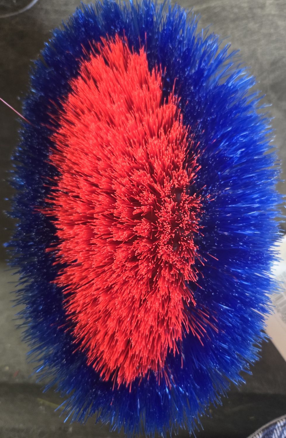 WR Mini Body Brush- Blue/Red