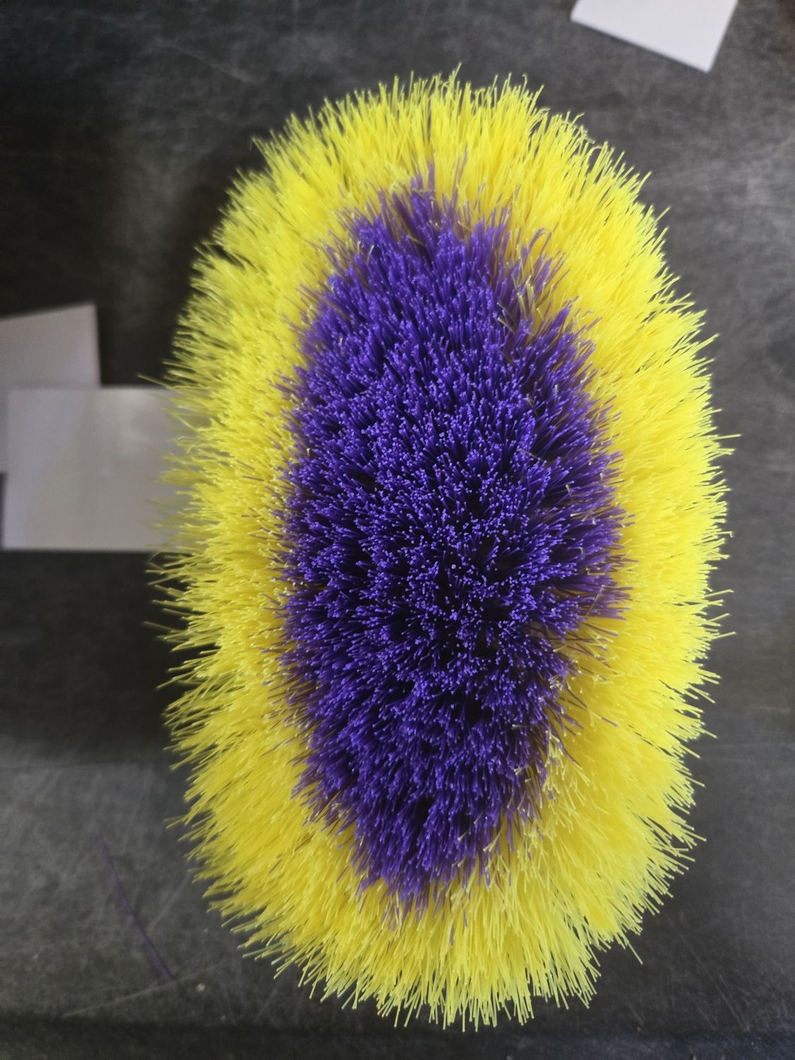 WR Mini Body Brush- Yellow/Purple 