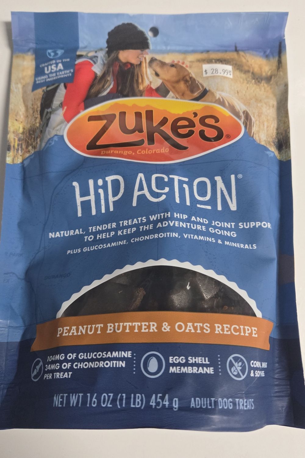 Zukes Hip Action PB 16oz