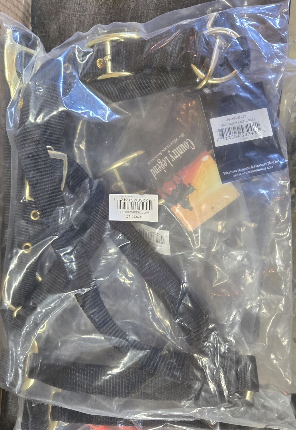 WR Halter-Black-L