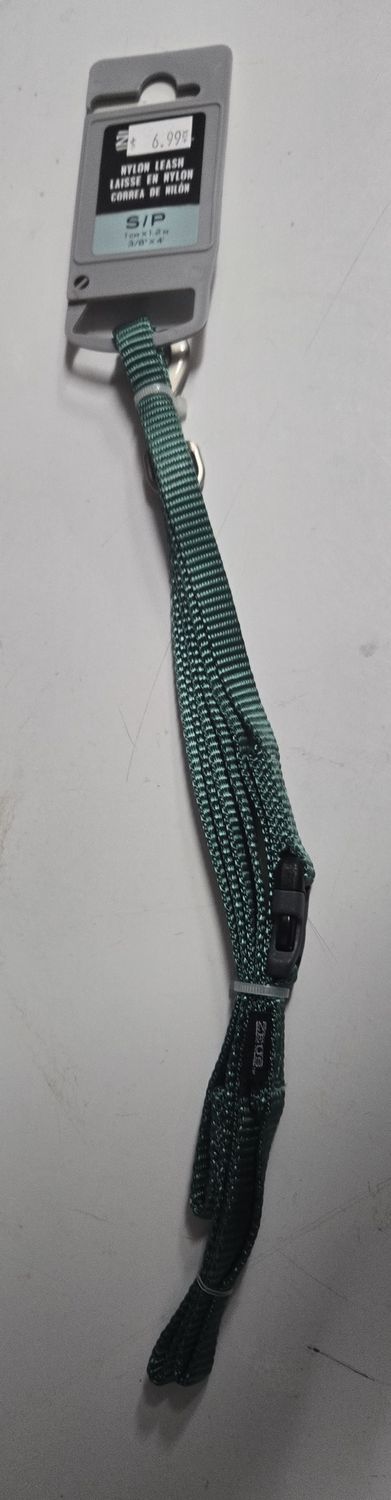 Zues Nylon Lead small forest green
