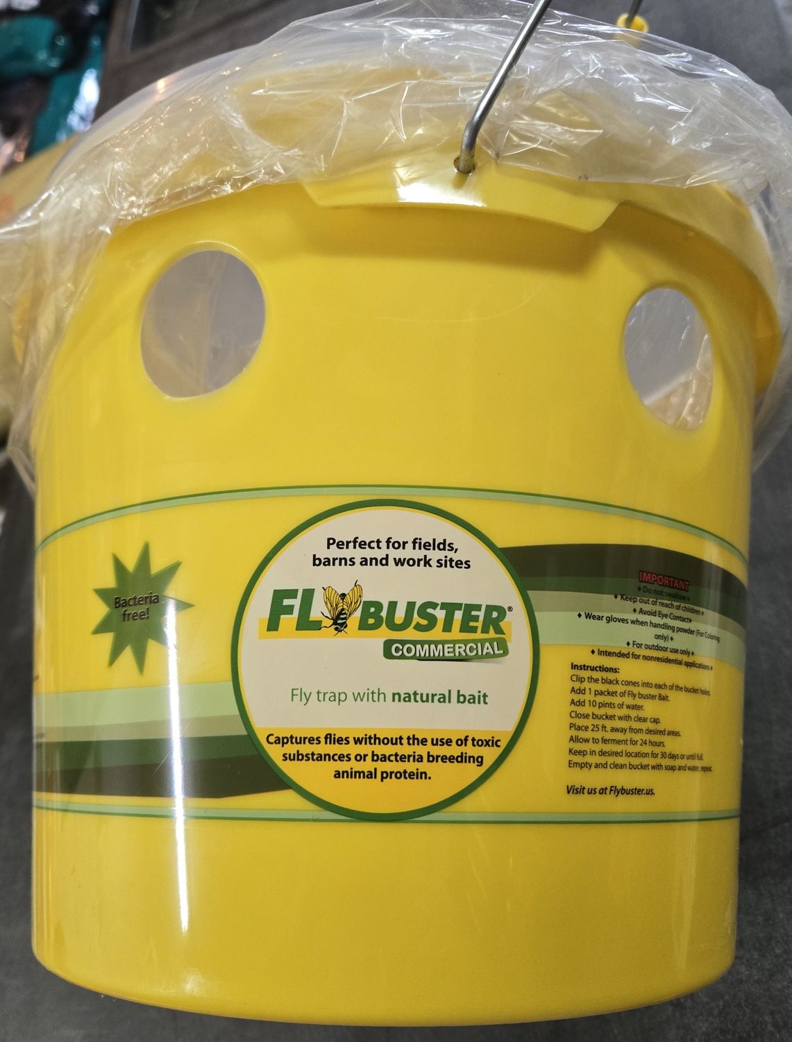 Fly Buster Fly Trap 10L