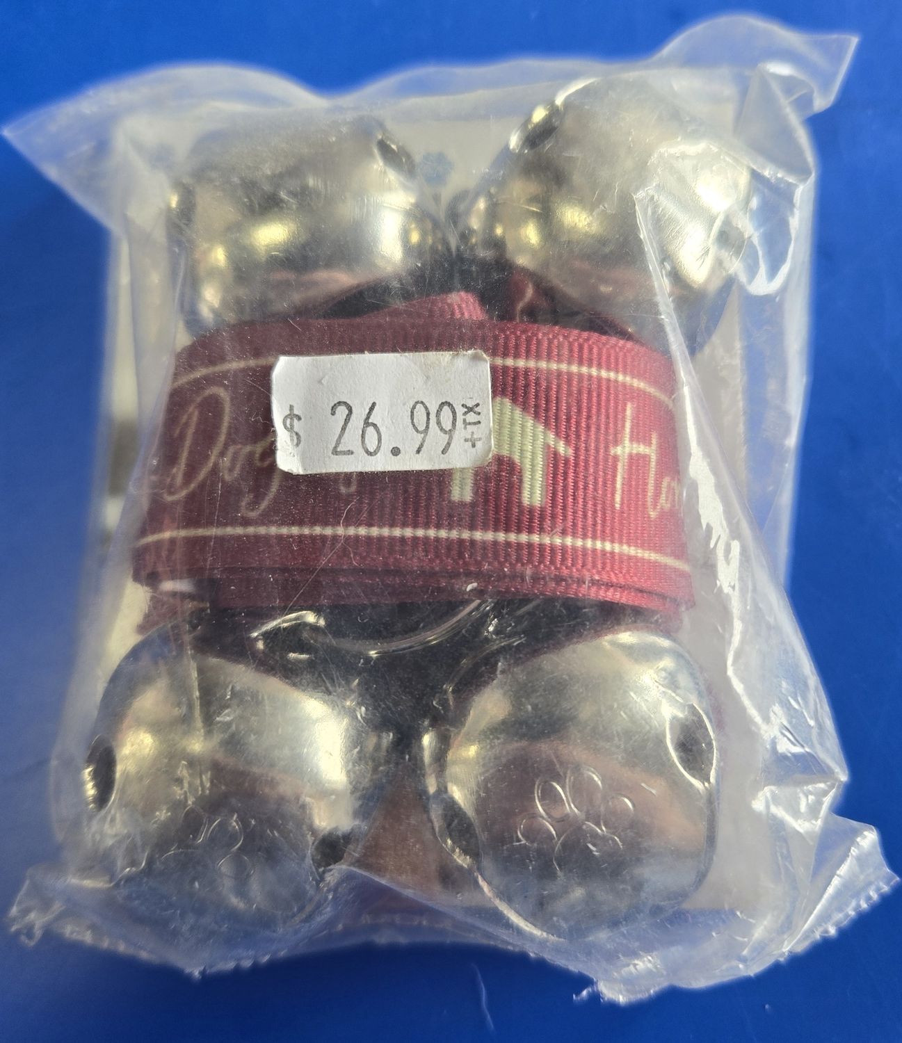 Poochie Bells Classic Door Bell  Home is where the dog is