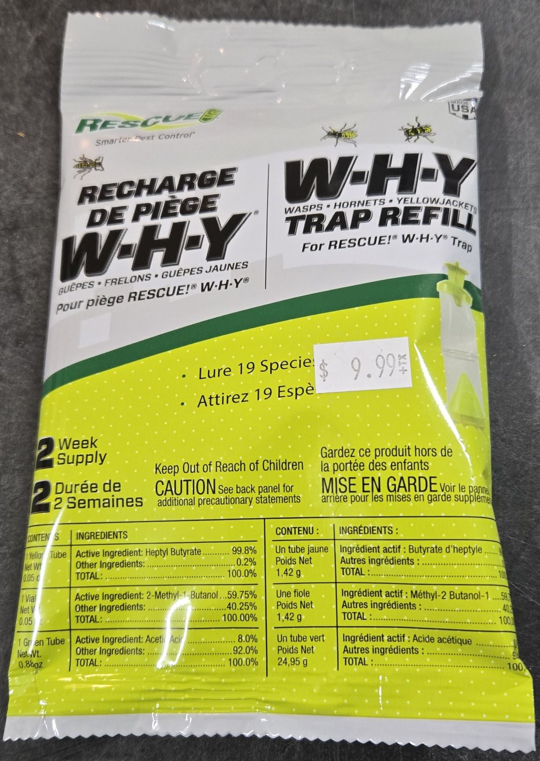 Rescue Wasp/Hrn?YJck Trap Attractant