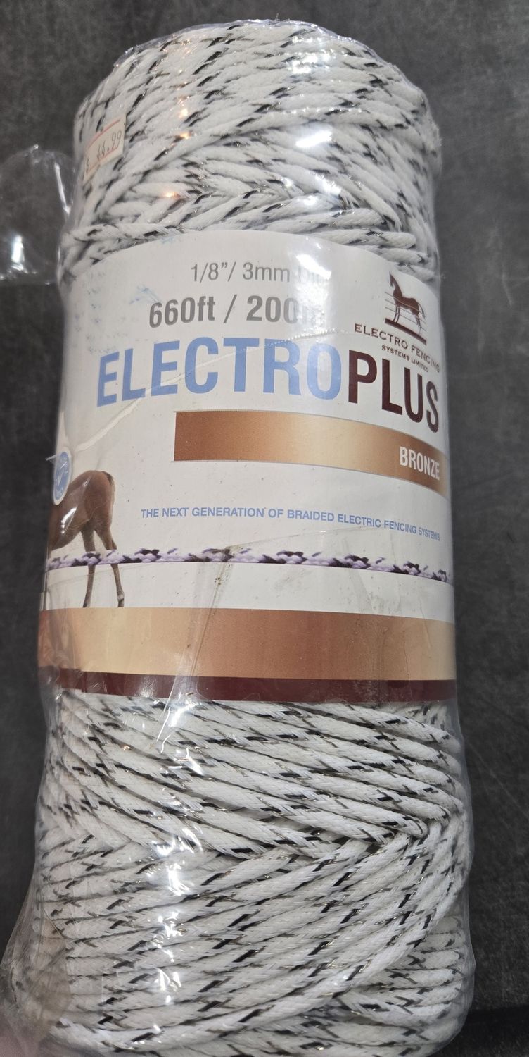 Electroplus Bronze Electric Fence 660&#39;