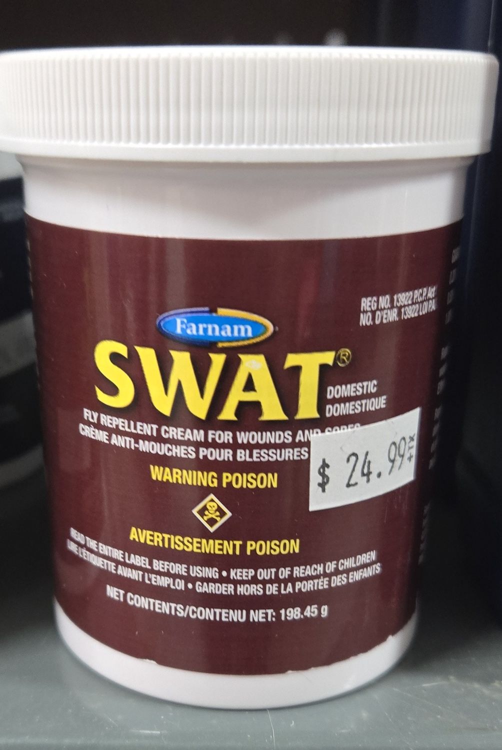 Farnam Swat Fly Oint pink 7oz