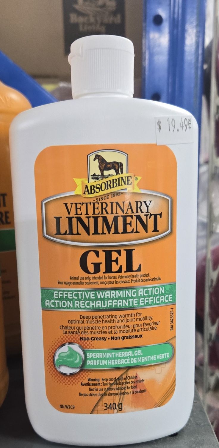 Absorbine Vet Liniment Gel 340g