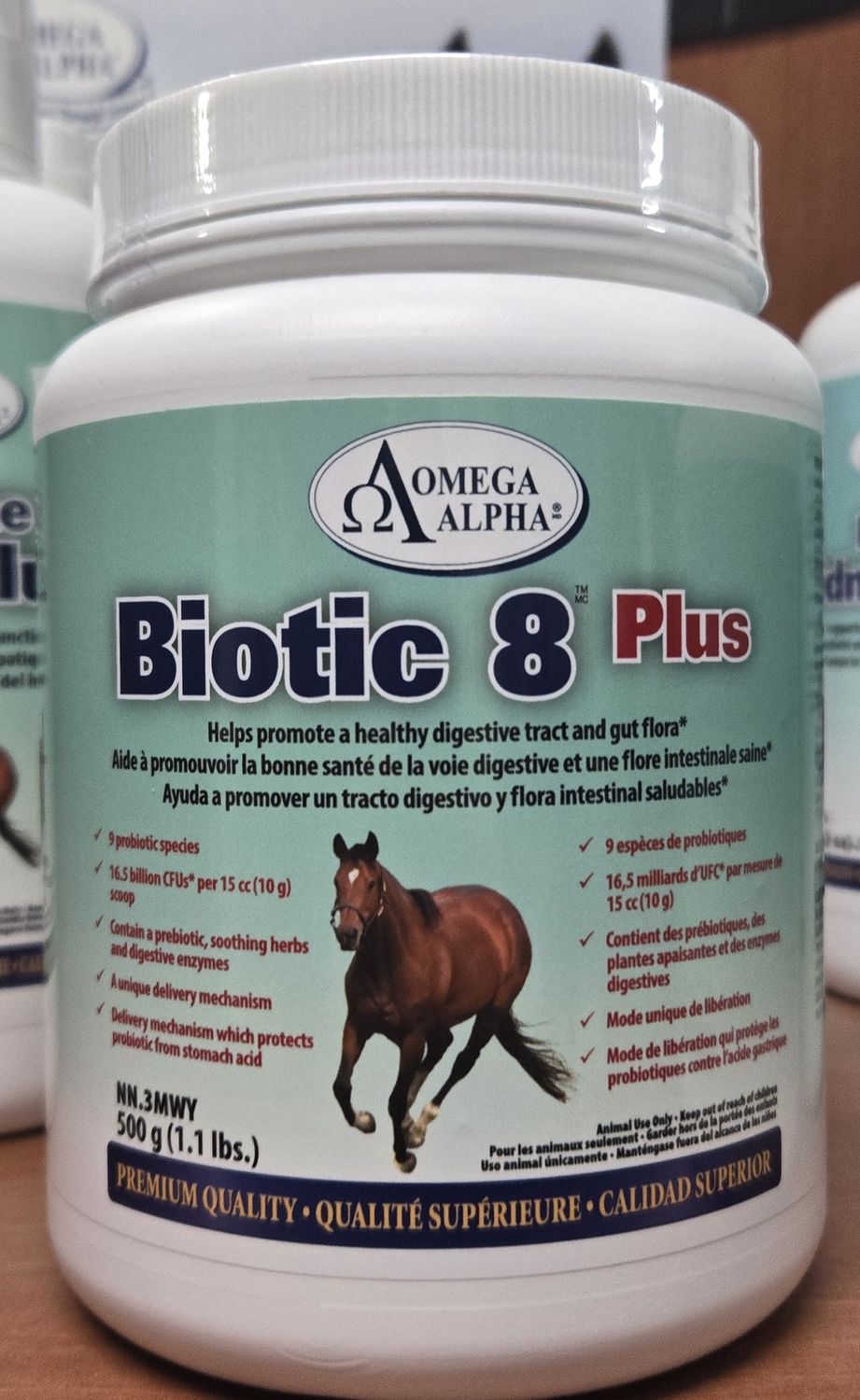Omega Alpha Biotic 8 Plus Equine 500g