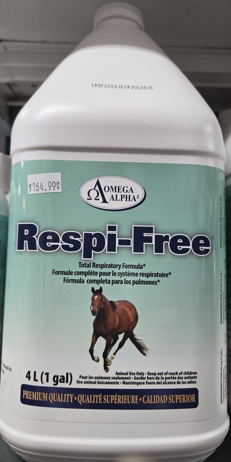 Omega Alpha Respi Free Equine 4L