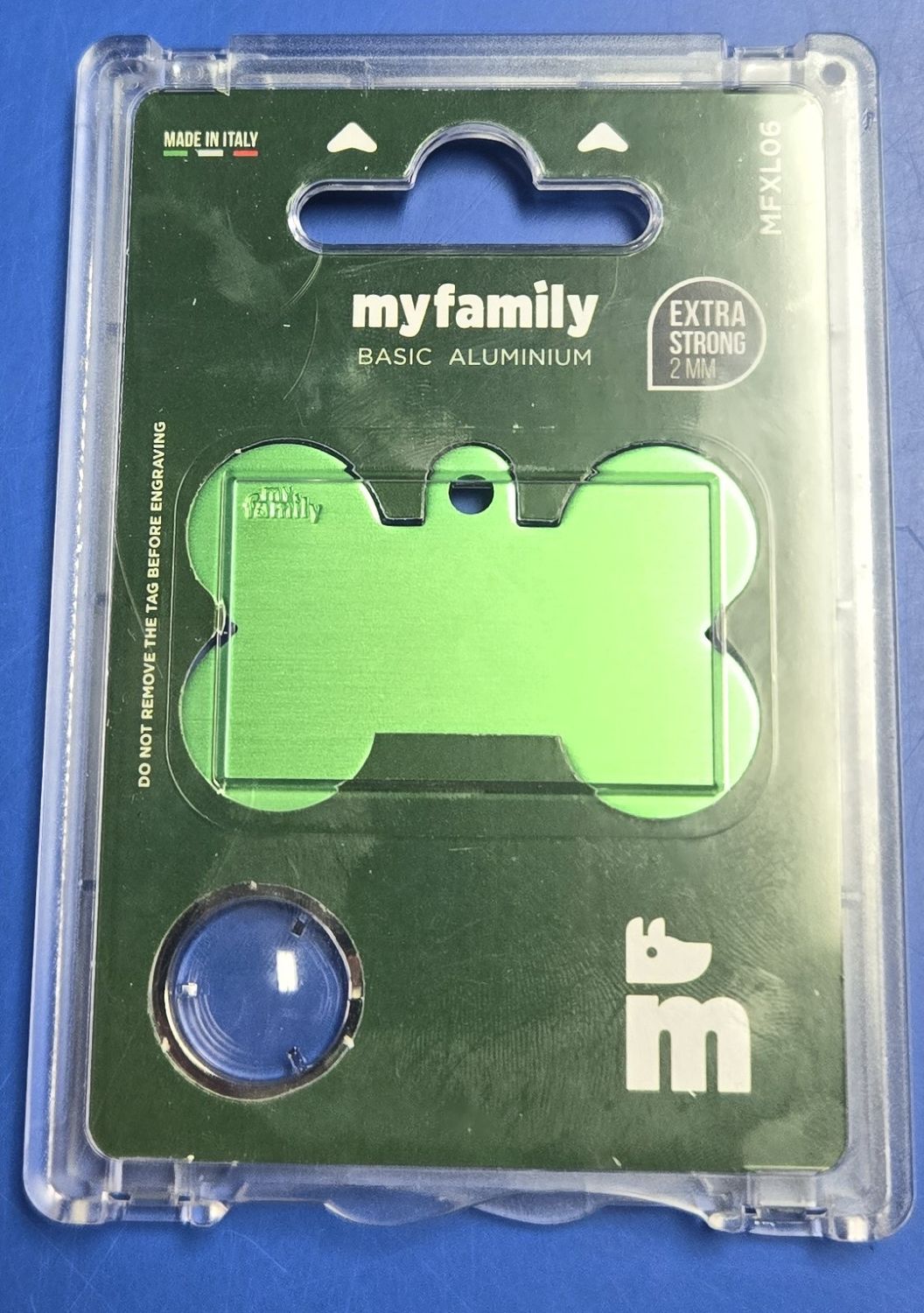 MFB Aluminum Bone Green  XLg