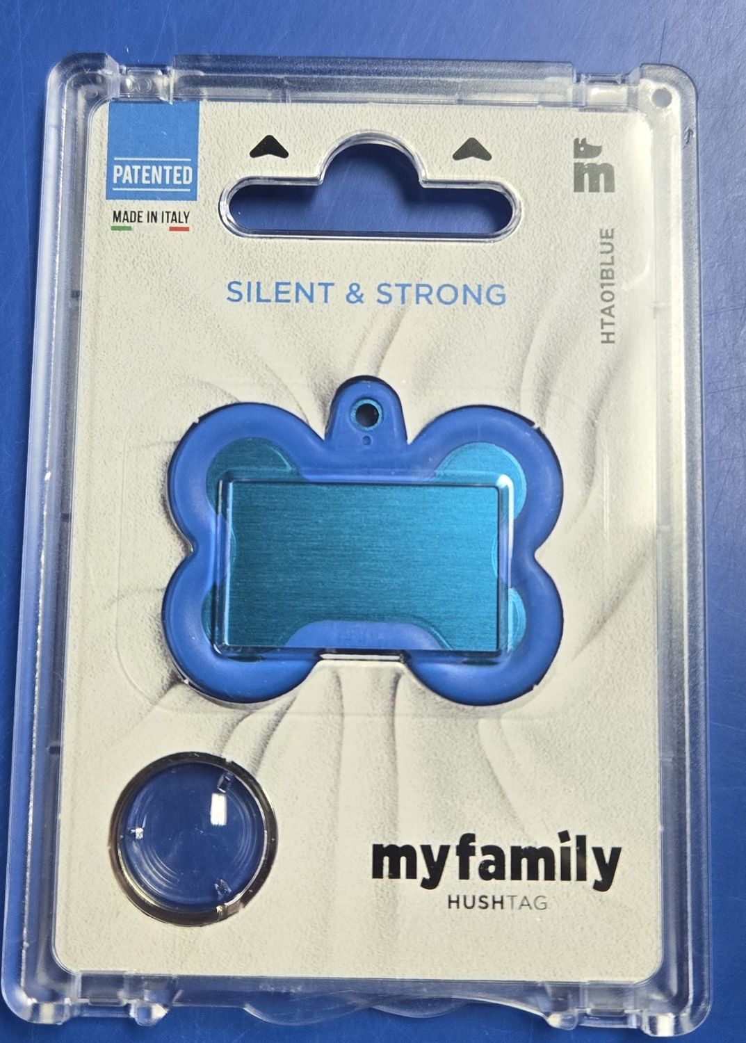 MF Hushtag Bone blue Lg