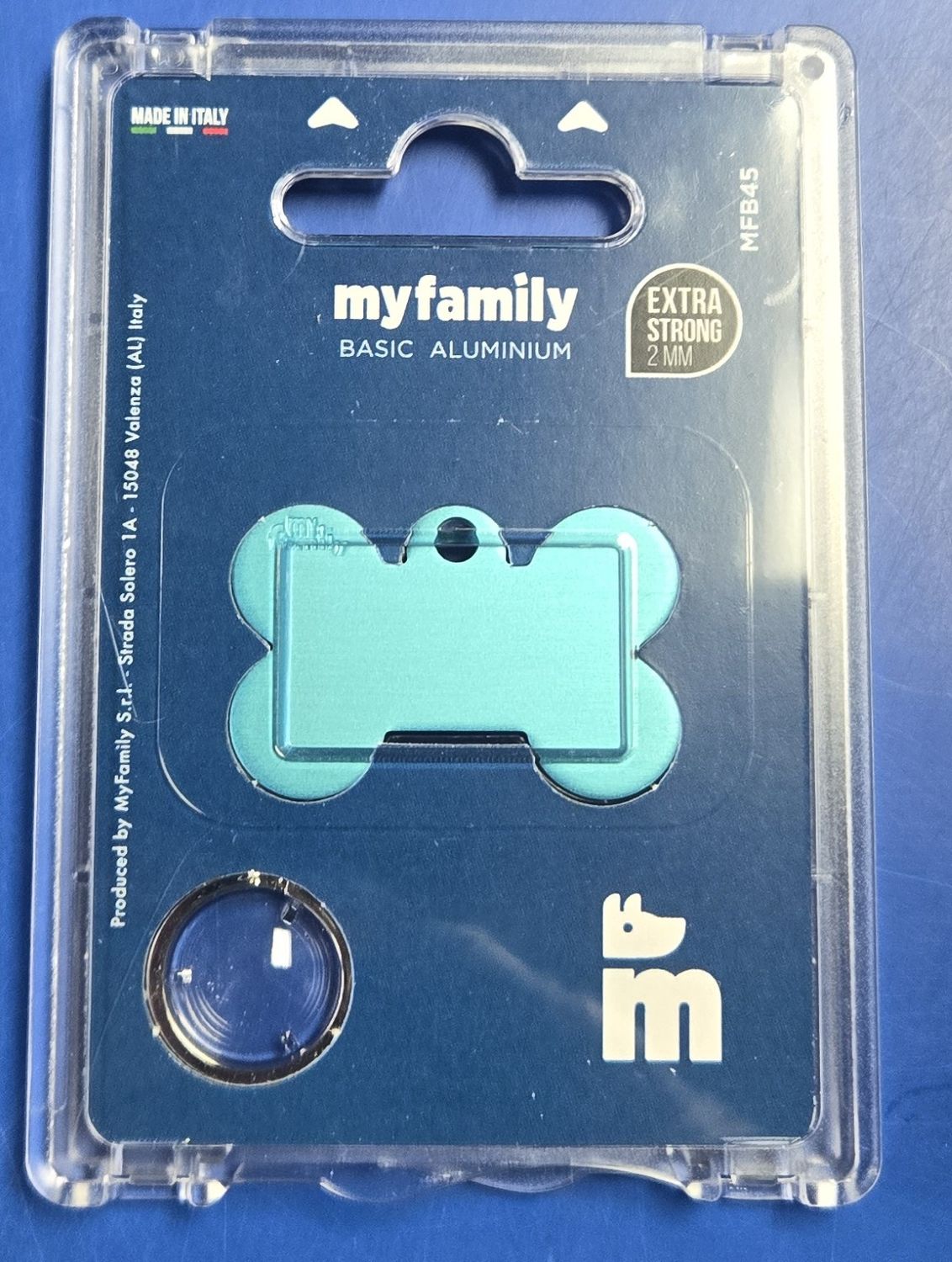 MFB Aluminum Bone Light Blue Lg