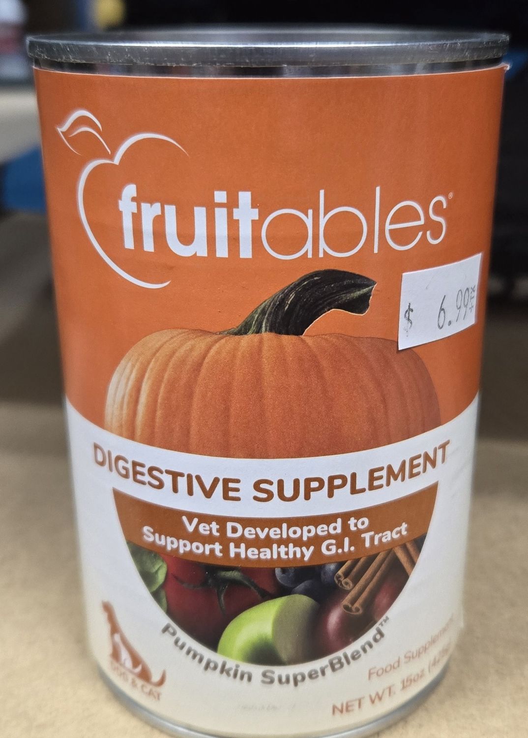 Pumpkin Digestive Support 15oz Can