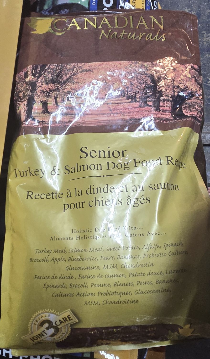 Canadian Naturals Turkey &amp; Salmon Senior 30Lb