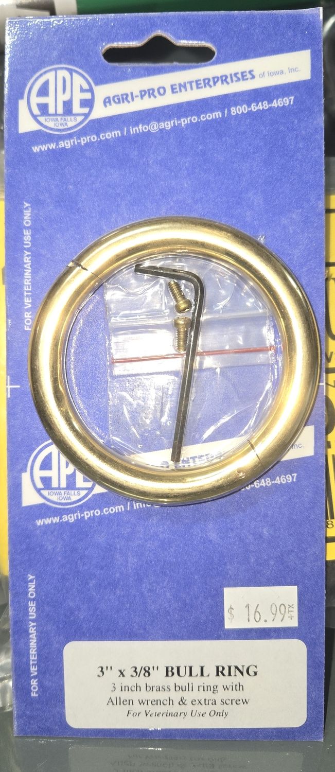 APE Bull Ring 3 x 3/8
