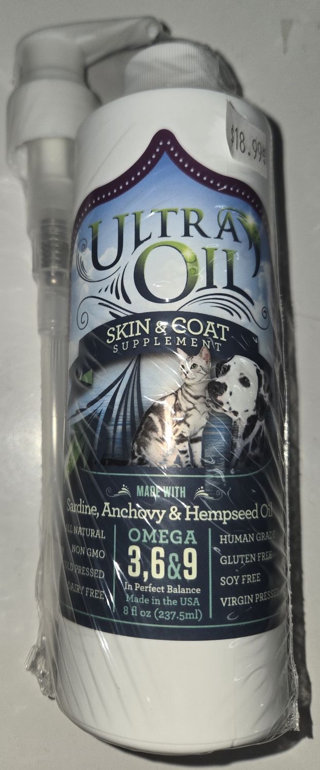 Ultra Oil Skin &amp; Coat Supplement 8oz