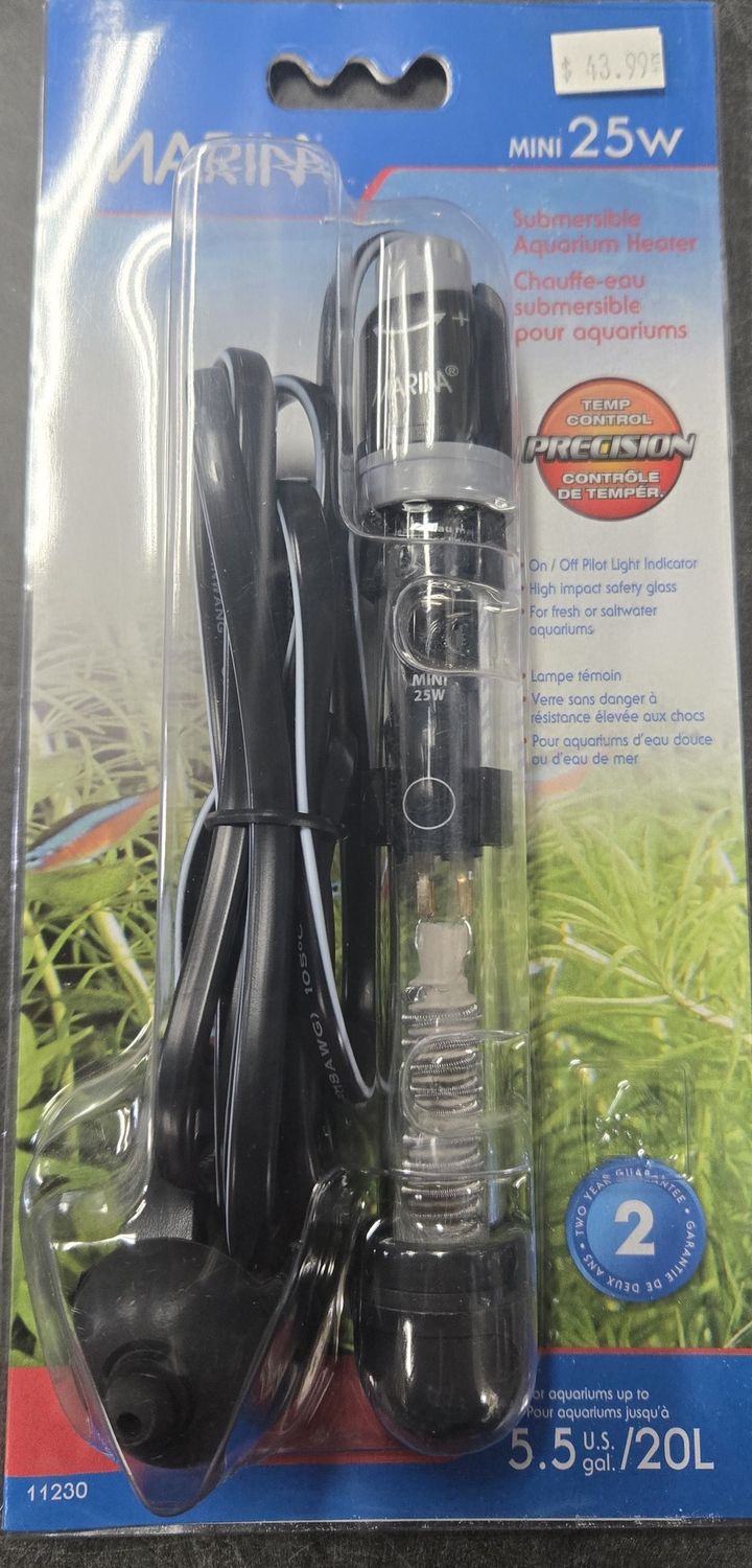 Marina Submersible Heater 25w