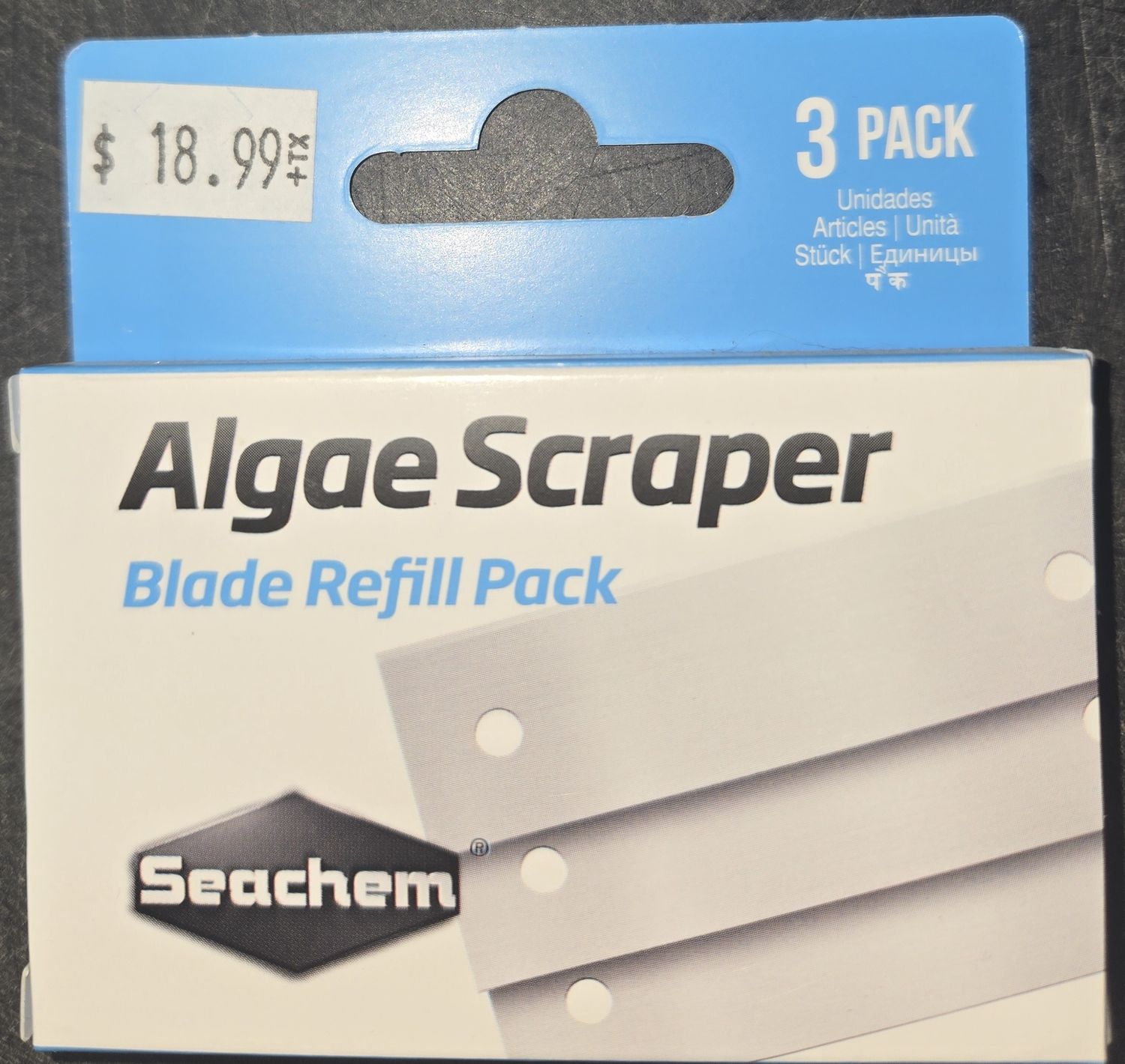 Seachem Algae Scraper Replacement Blades 3pk