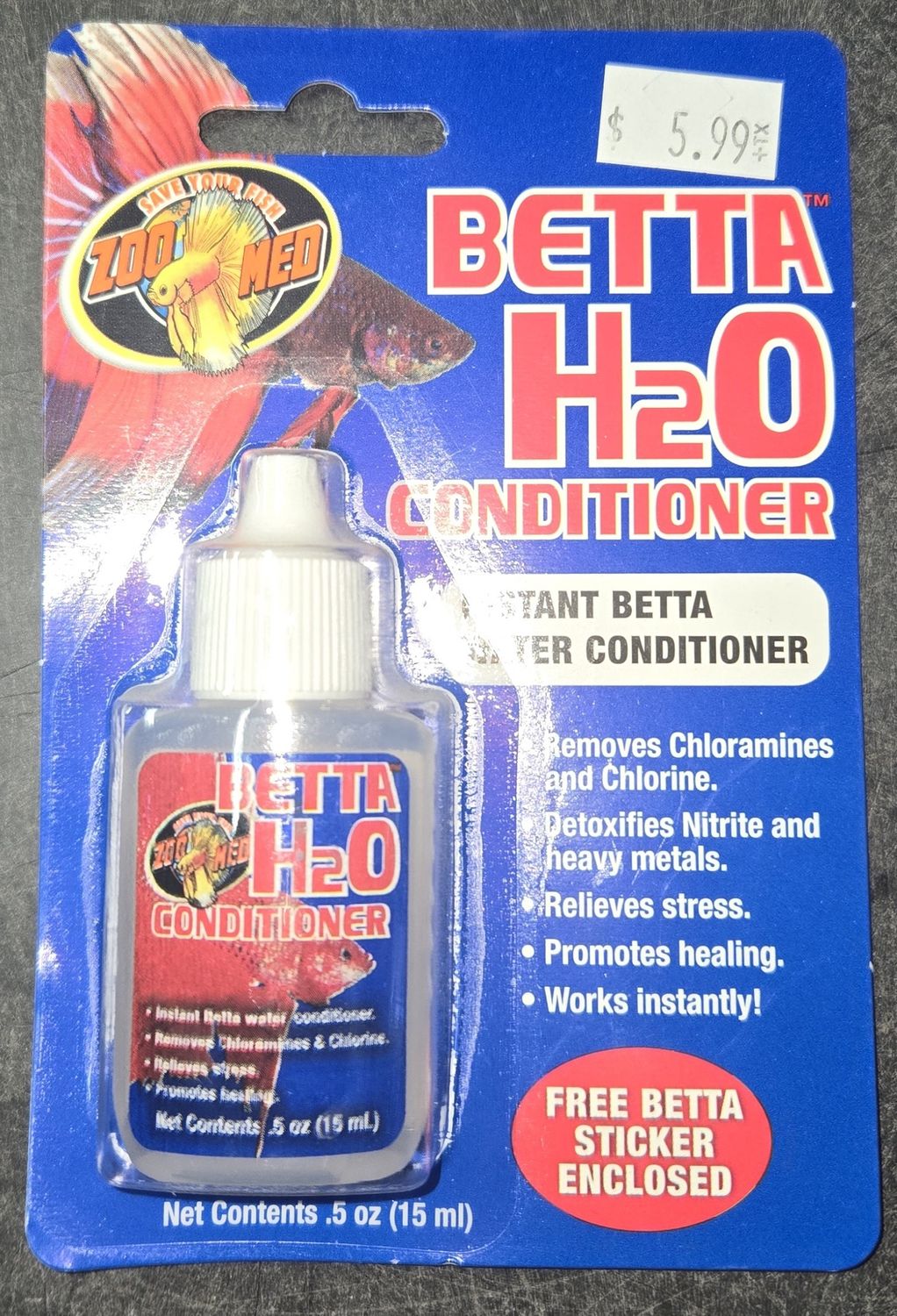 Betta H2O Conditioner 15ml