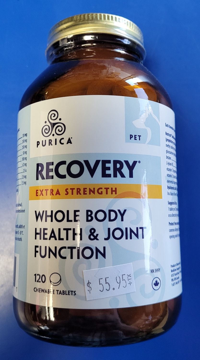 Purica Recovery SA Chewable Extra Strength 120&#39;s