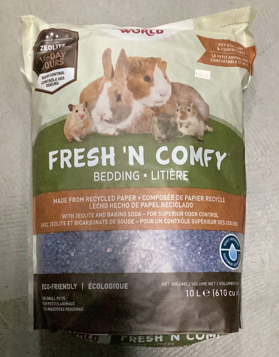 Living World Fresh N Comfy Bedding 10L Blue