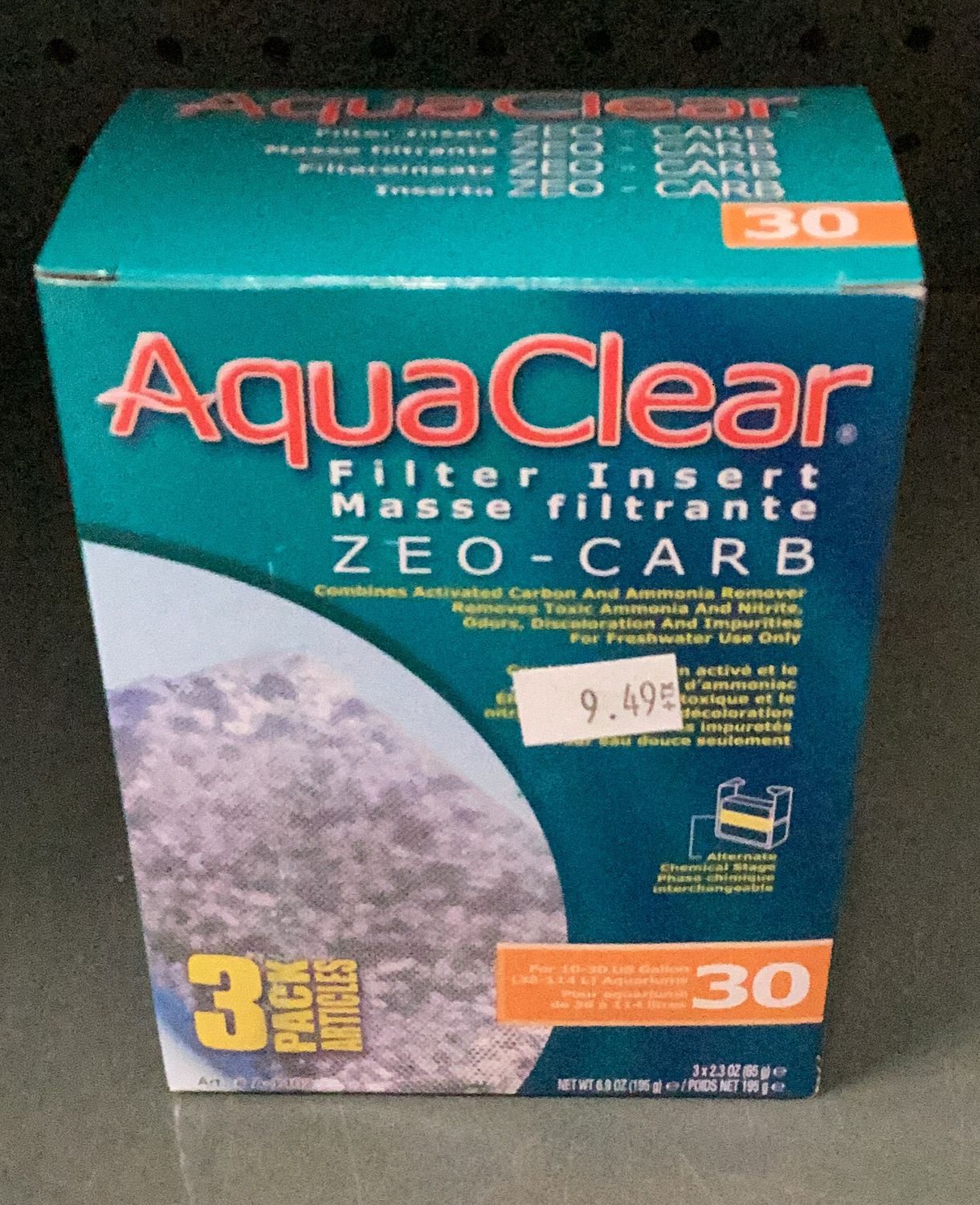 Aqua Clear 30 Zeo Carb 3pk