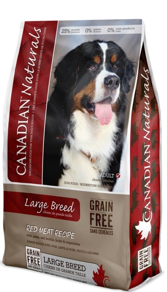 Canadian Naturals Grain Free Large Breed Red Meat 28Lb