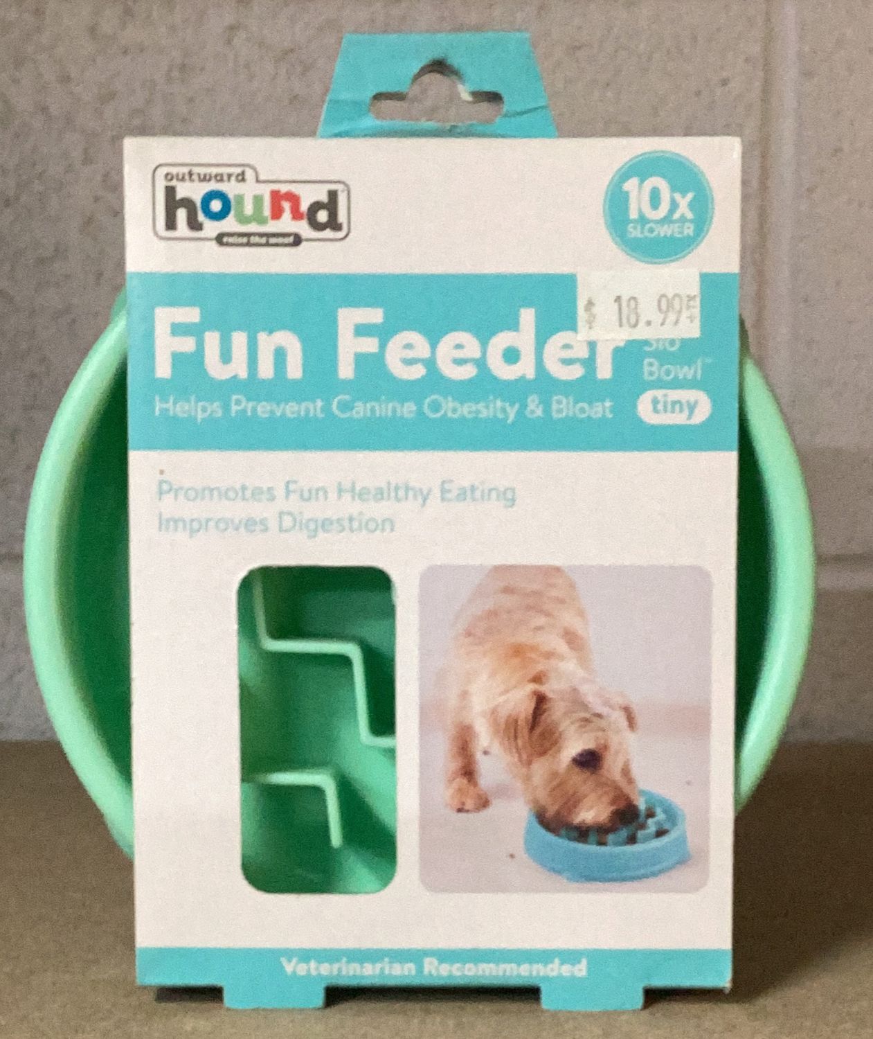 Fun Feeder Slow Bowl xsmall wave
