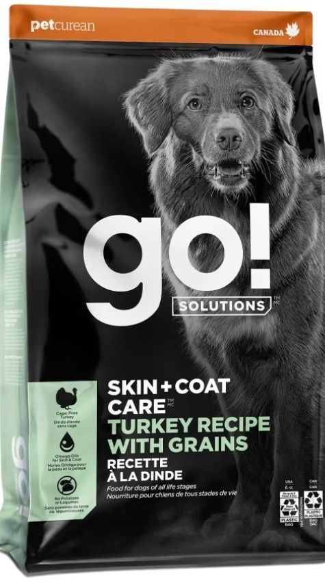 GO! Skin &amp; Coat Turkey Recipe with Grains 25LB