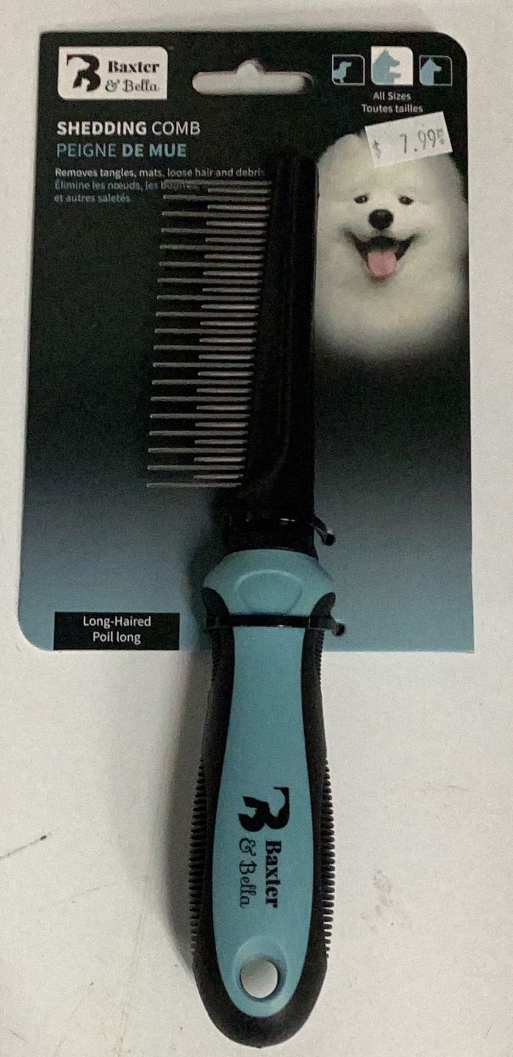 Baxter &amp; Bella Lg Shedding Comb