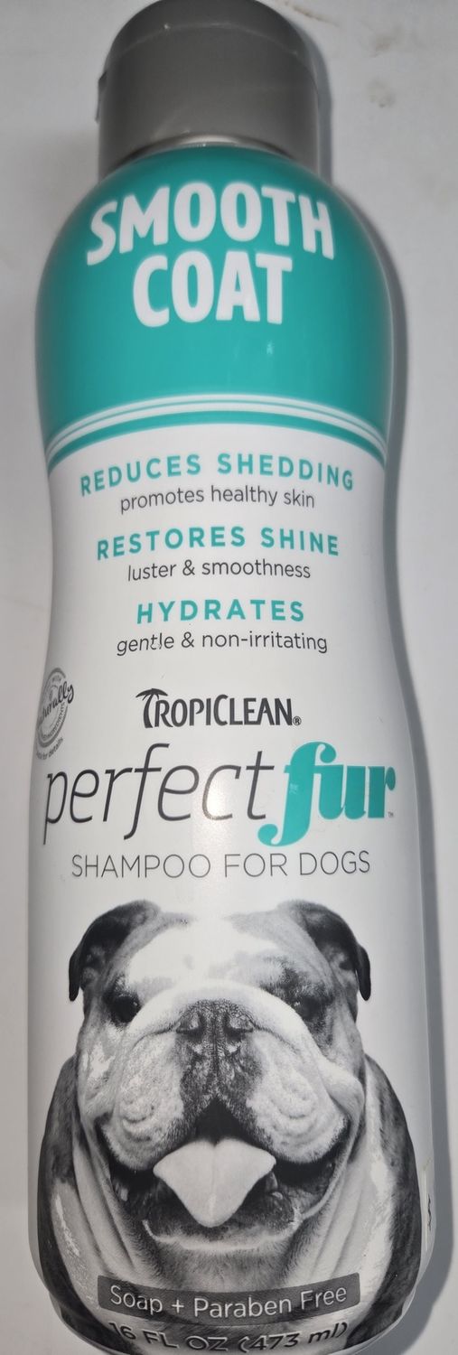 TropiClean Smooth Coat Shampoo 16oz