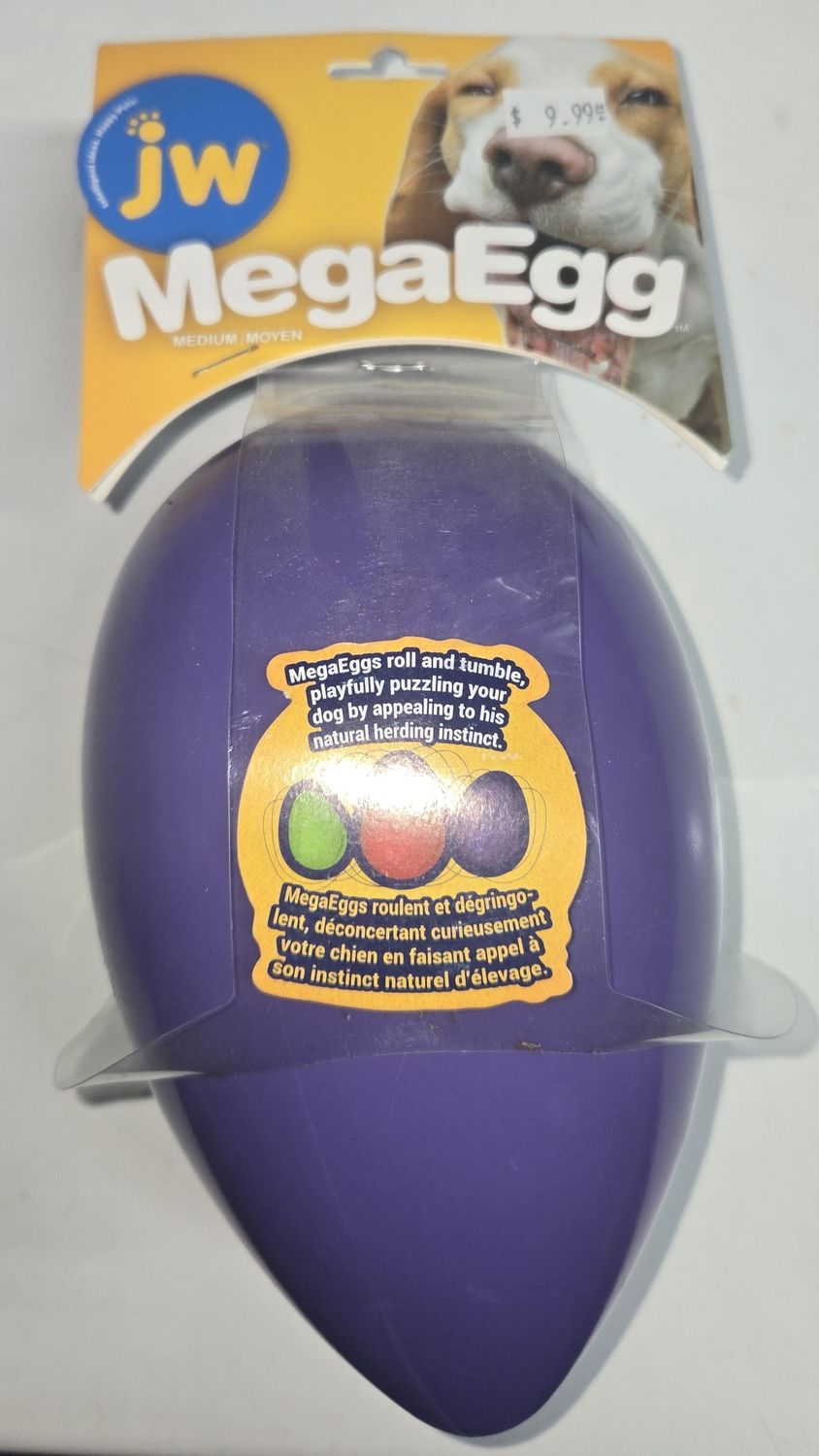 JW Mega Egg Med purple