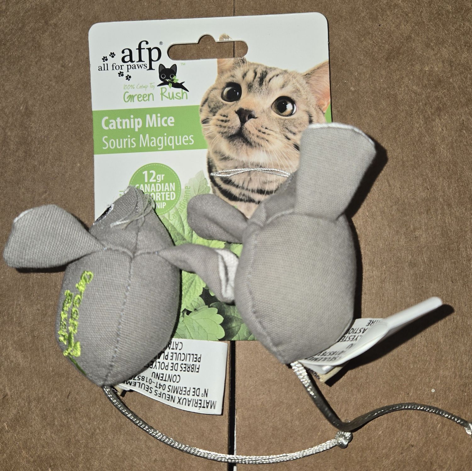 AFP Green Rush Canvas Mice 2pk