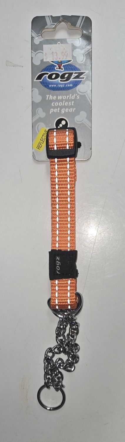 Rogz Half Check med orange