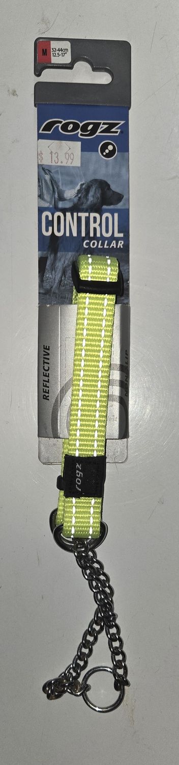 Rogz Half Check med yellow