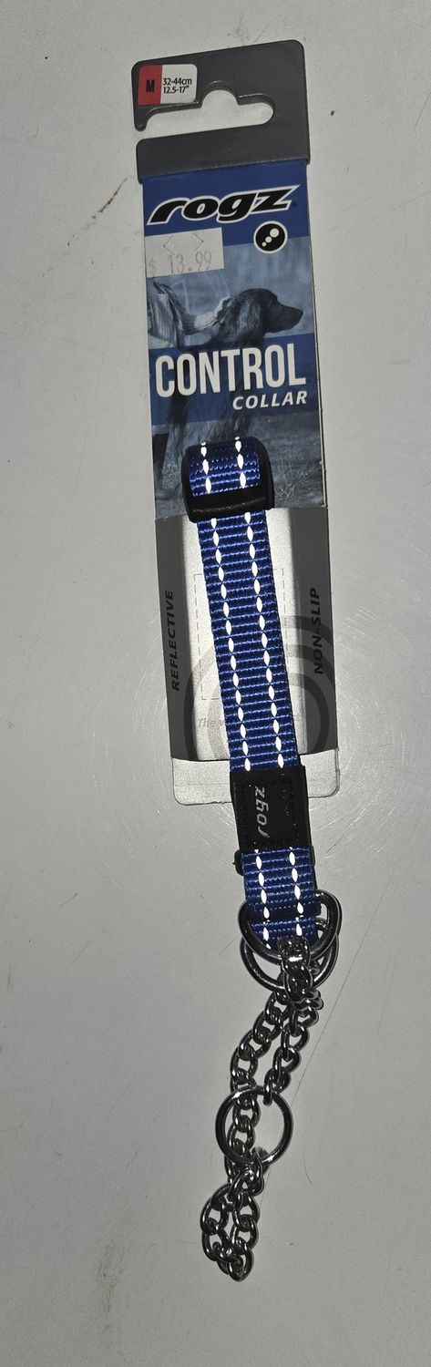 Rogz Half Check med blue