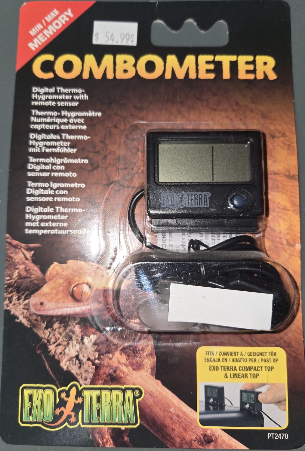 Exo Terra LED Hygro/Thermo Meter Combo