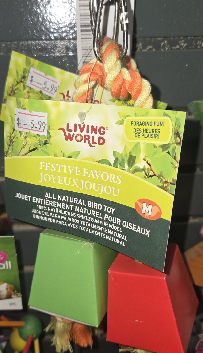 Living World Colour Rope, Wood, Paper