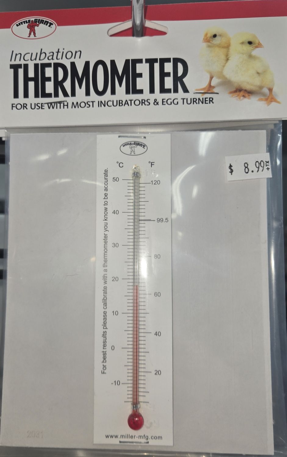 Incubator Thermometer