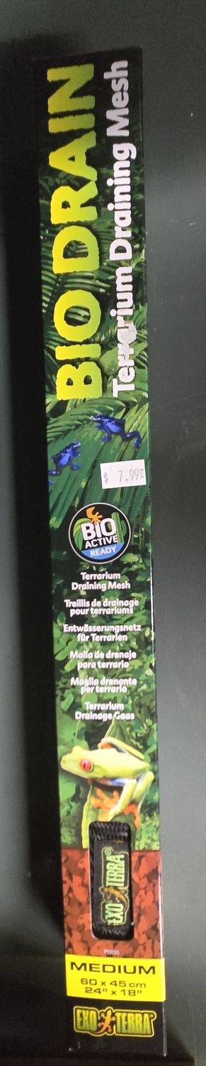 ExoTerra Bio Drain Terrarium Draining Mesh 45x60cm