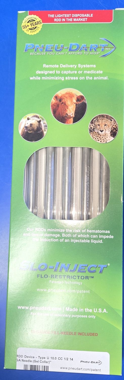 Pneu-Dart 10cc Dart 1/2inch
