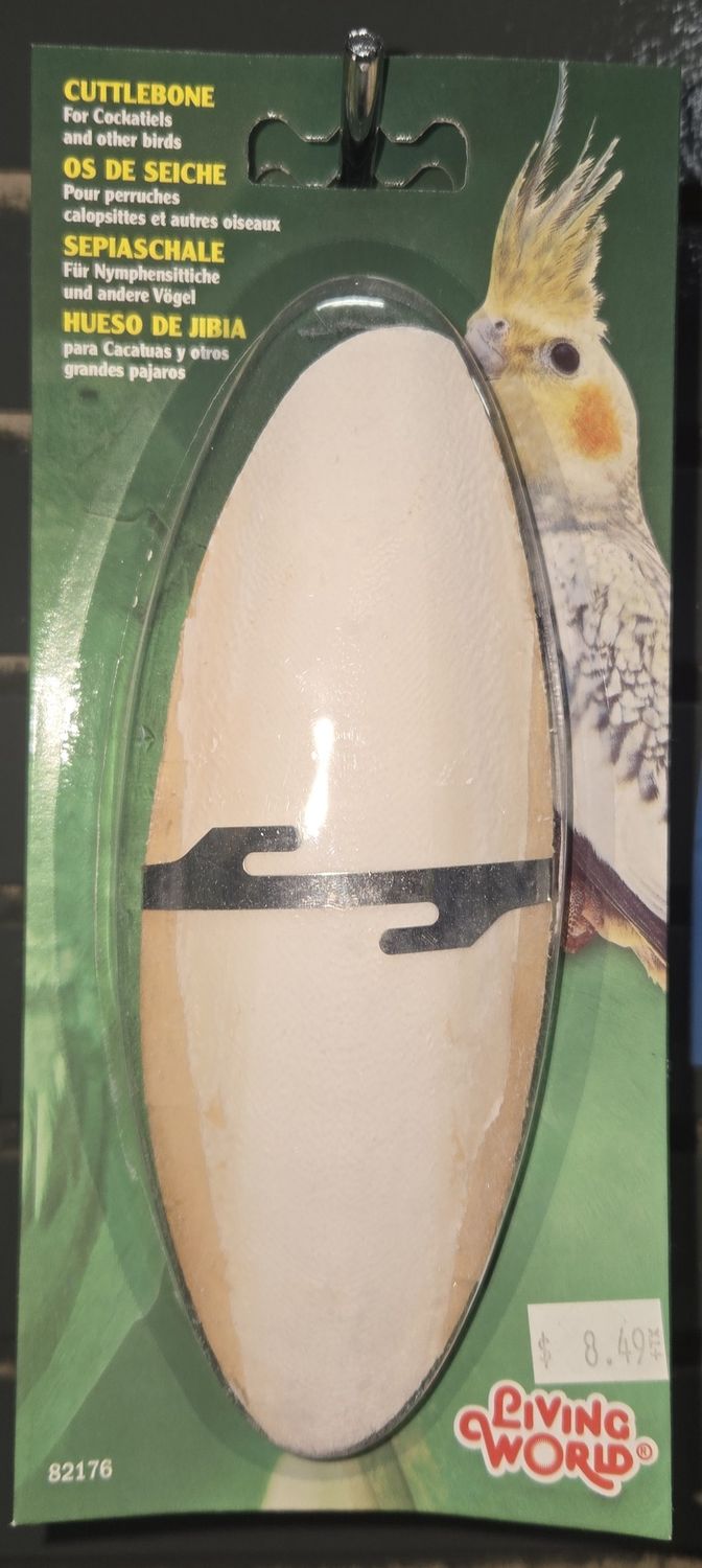 LW Cuttlebone Large w/Holder