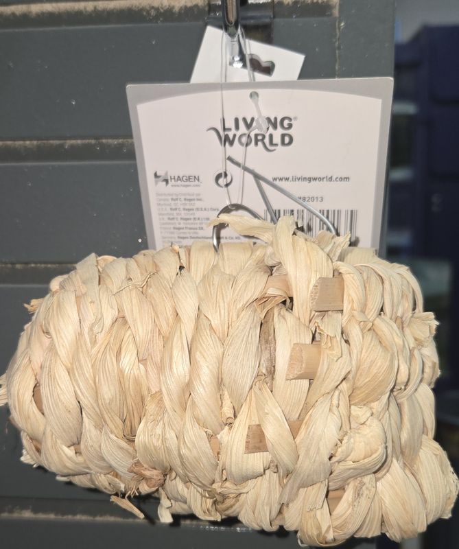 Living World Bird Nest sm Maize Peel
