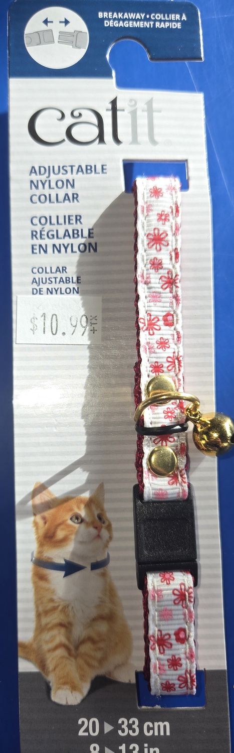 Catit Adjustable Nylon Collar rwflw rvts