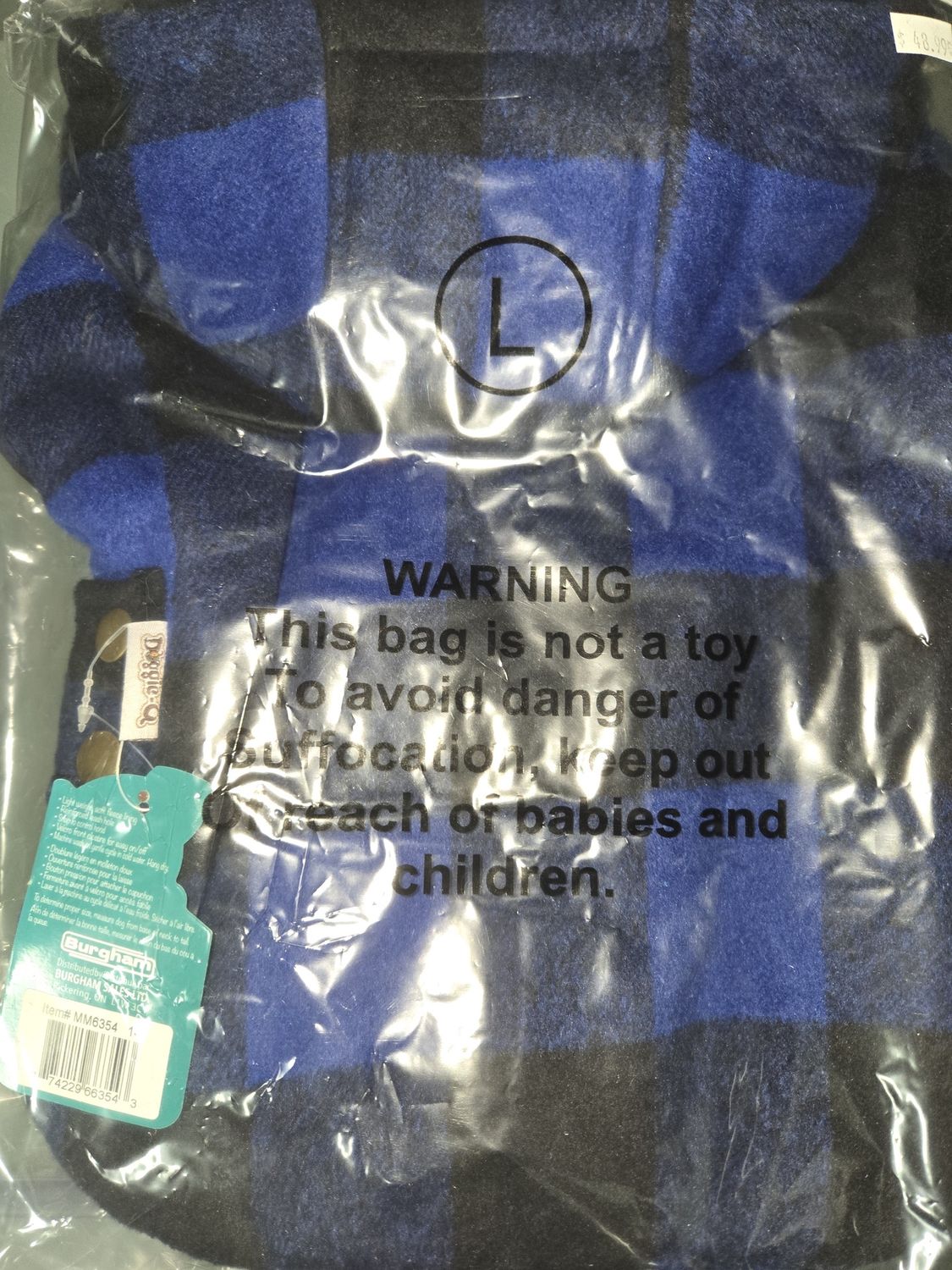 DQ Lumberjacket Blue 14&quot;