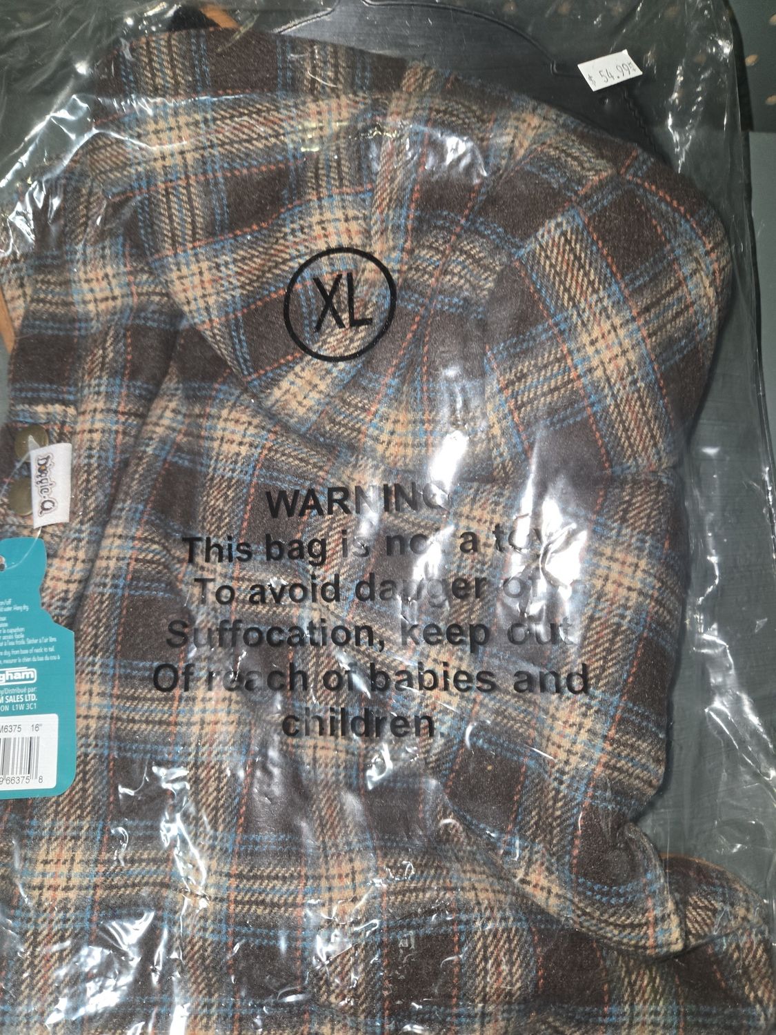 DQ Lumberjacket Grey 16&quot;