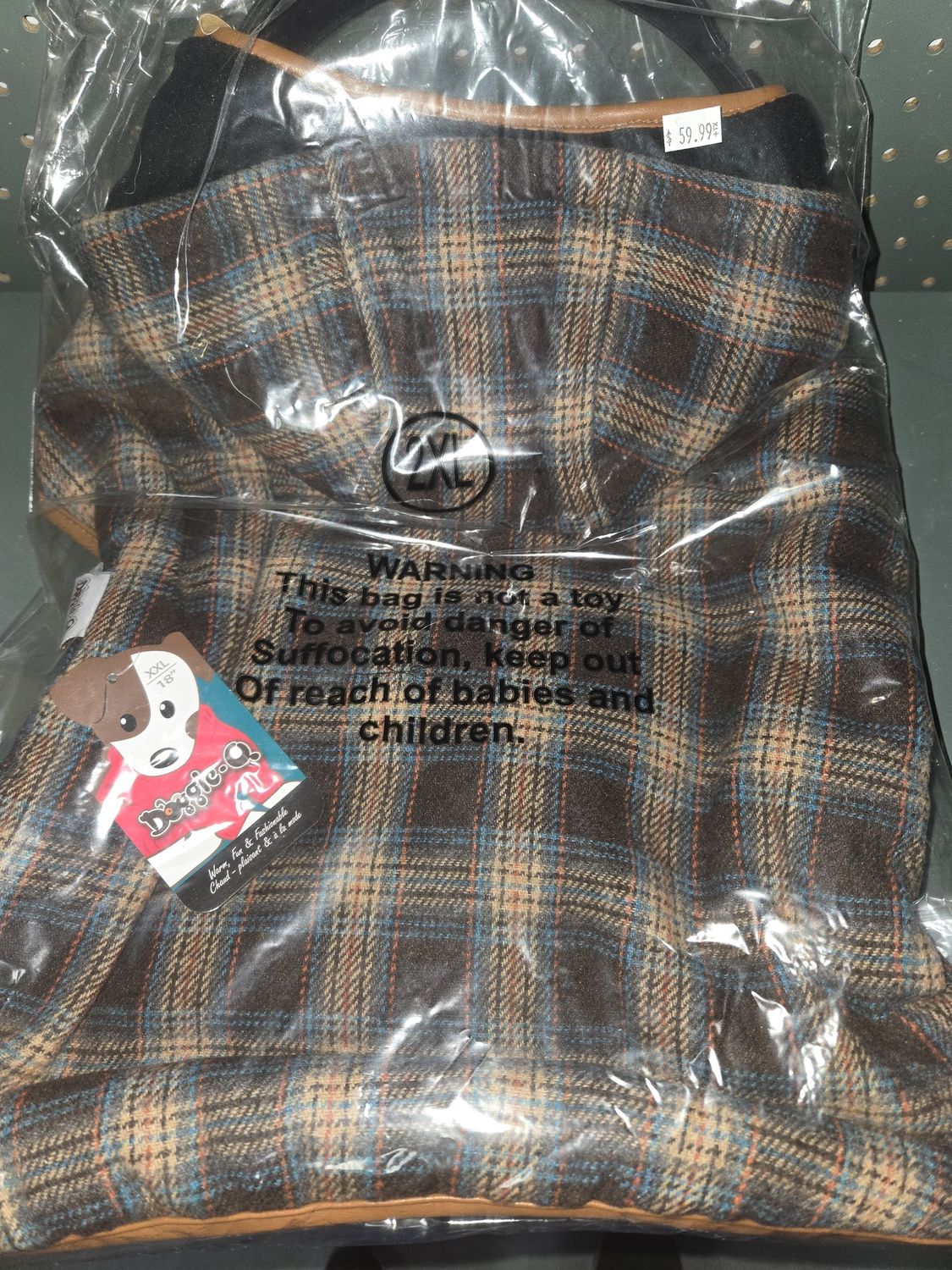 DQ Lumberjacket Grey 18&quot;