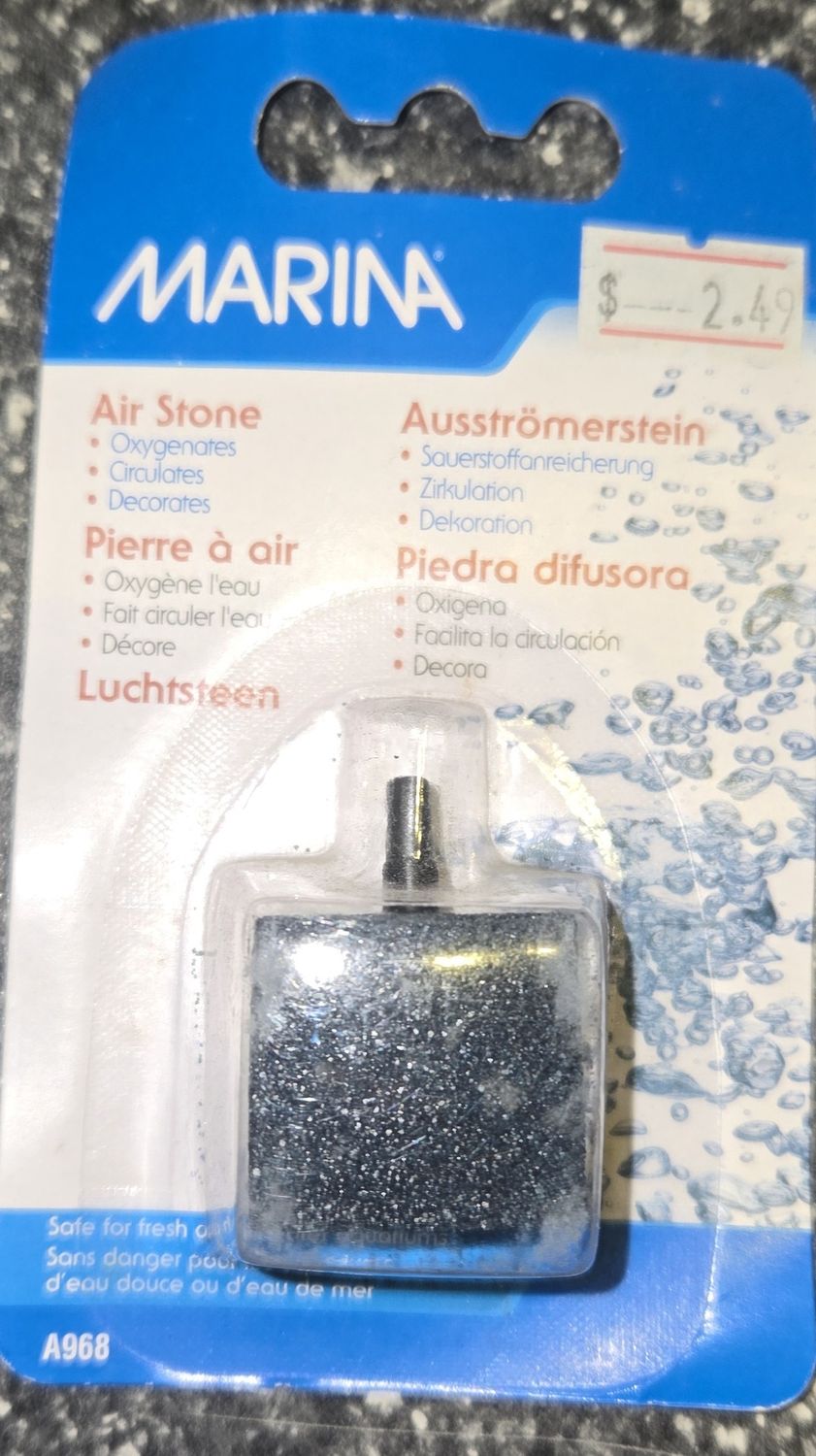 Marina Square Air Stone 1&quot;x1&quot;