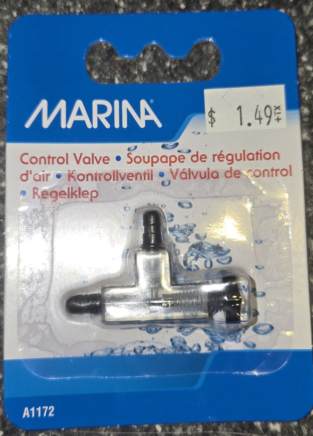 Marina Plastic Control Valve